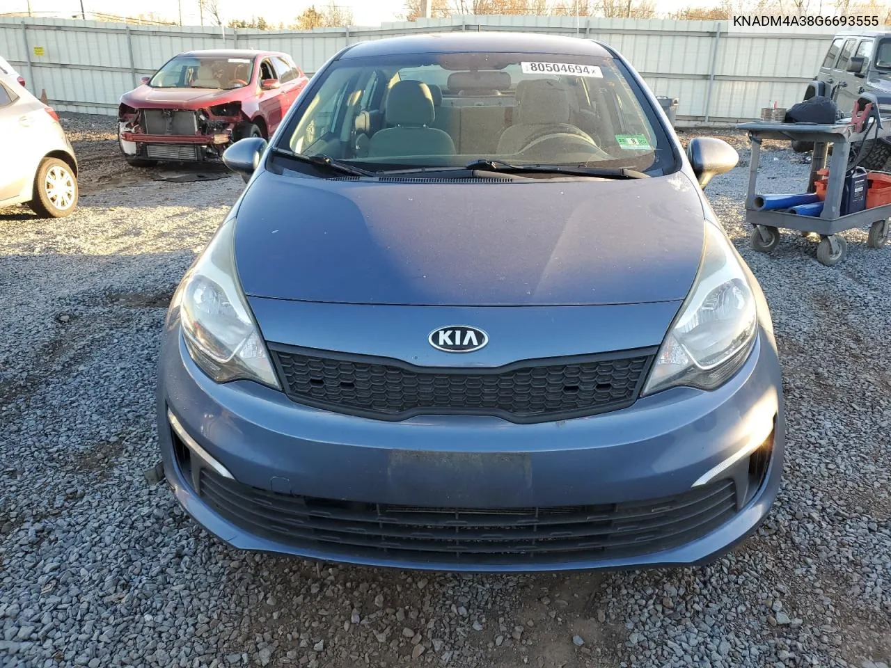 KNADM4A38G6693555 2016 Kia Rio Lx