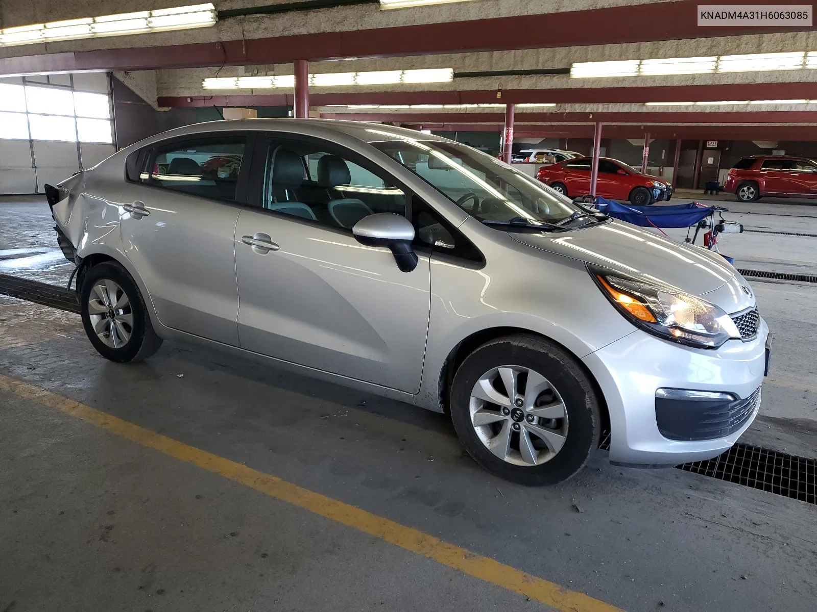 2017 Kia Rio Lx VIN: KNADM4A31H6063085 Lot: 44317514