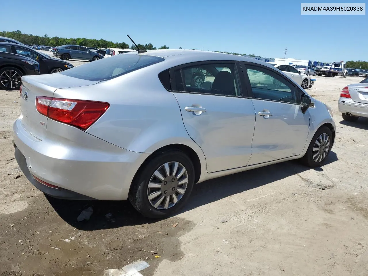 2017 Kia Rio Lx VIN: KNADM4A39H6020338 Lot: 47685994