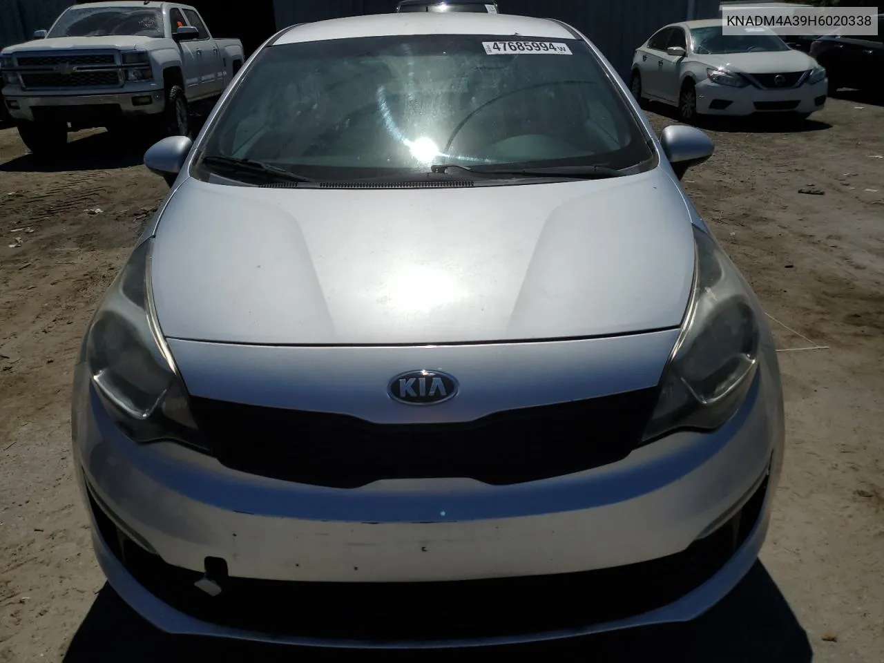 2017 Kia Rio Lx VIN: KNADM4A39H6020338 Lot: 47685994