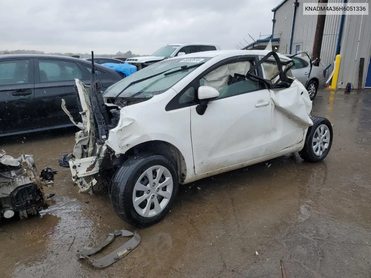 KNADM4A36H6051336 2017 Kia Rio Lx