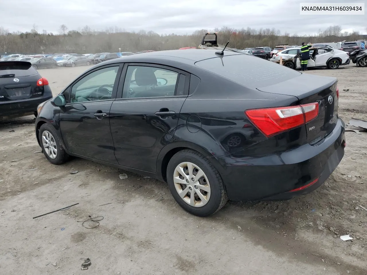 2017 Kia Rio Lx VIN: KNADM4A31H6039434 Lot: 51240104