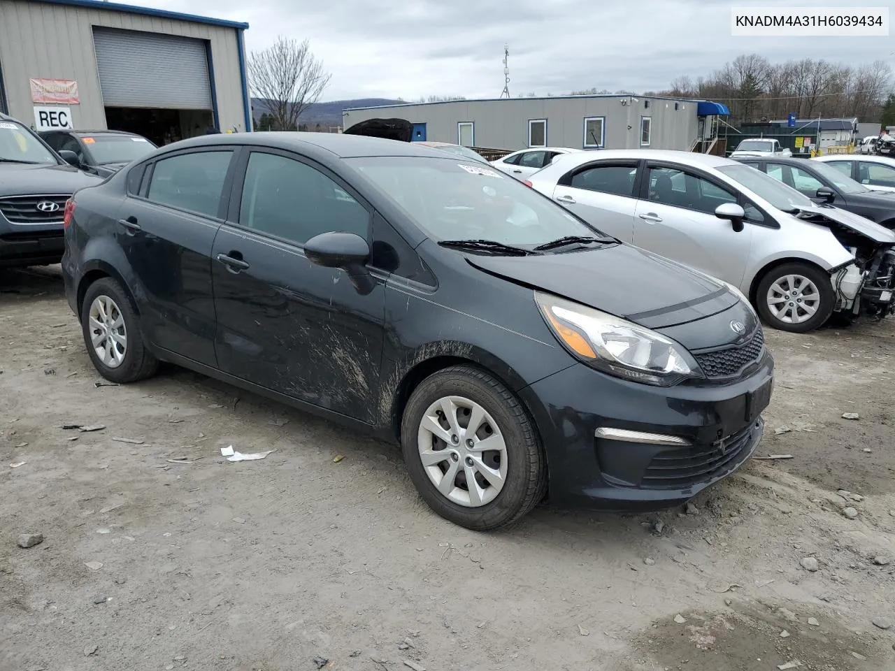 2017 Kia Rio Lx VIN: KNADM4A31H6039434 Lot: 51240104