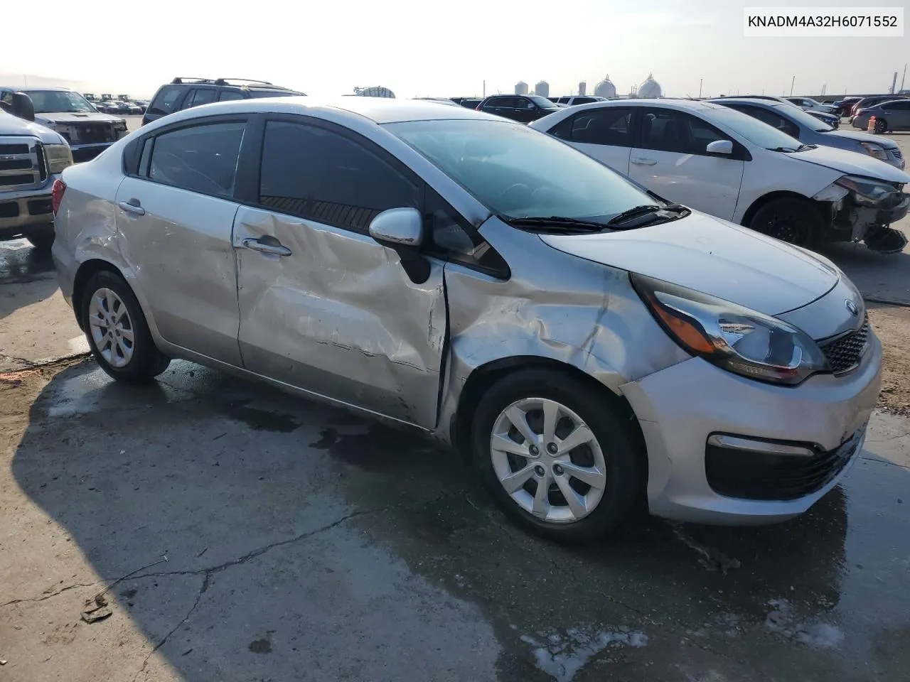 2017 Kia Rio Lx VIN: KNADM4A32H6071552 Lot: 58467294