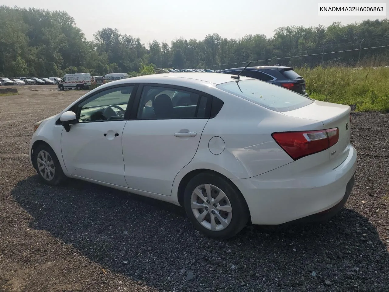 2017 Kia Rio Lx VIN: KNADM4A32H6006863 Lot: 64344404