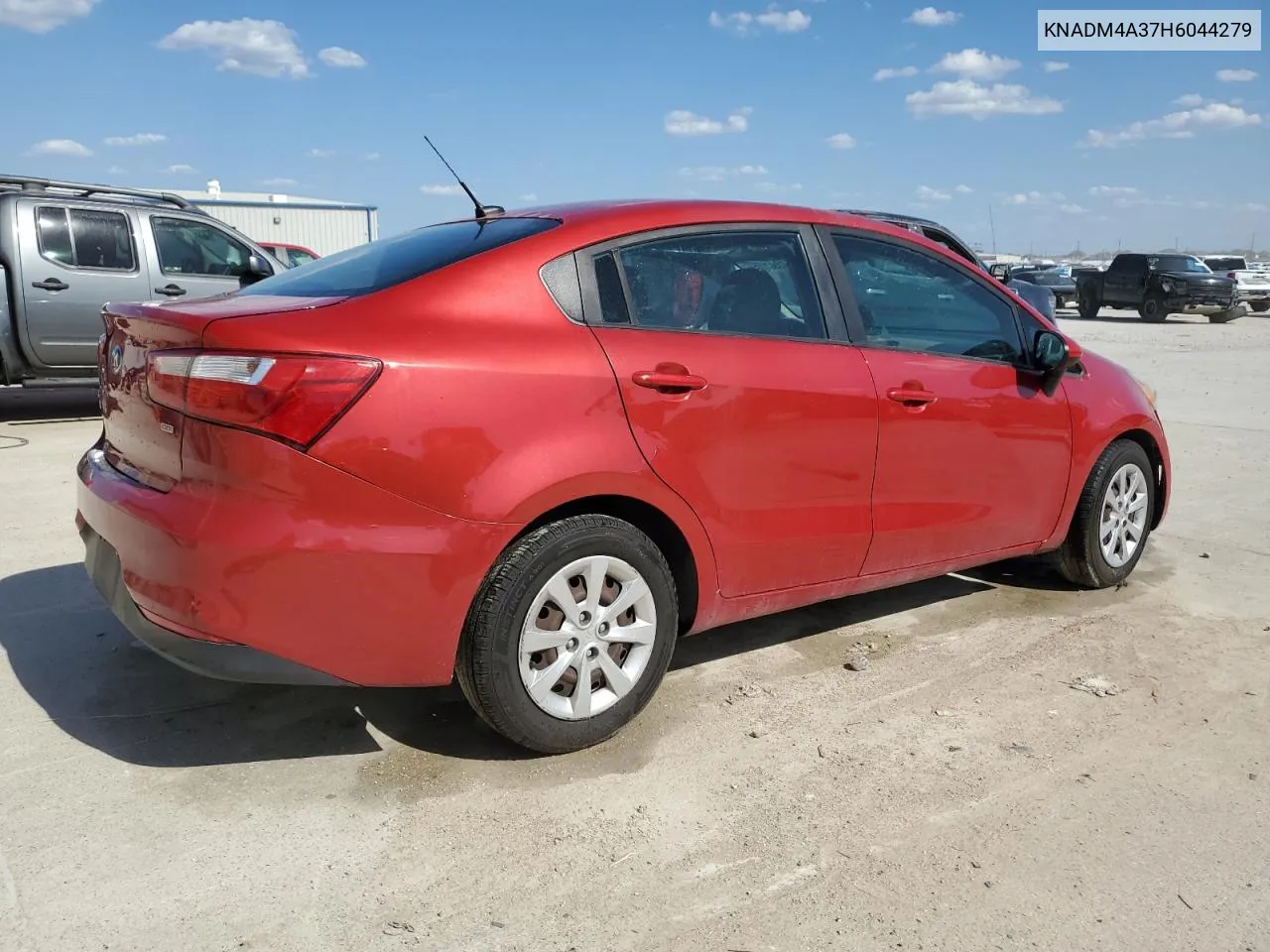 2017 Kia Rio Lx VIN: KNADM4A37H6044279 Lot: 64892764