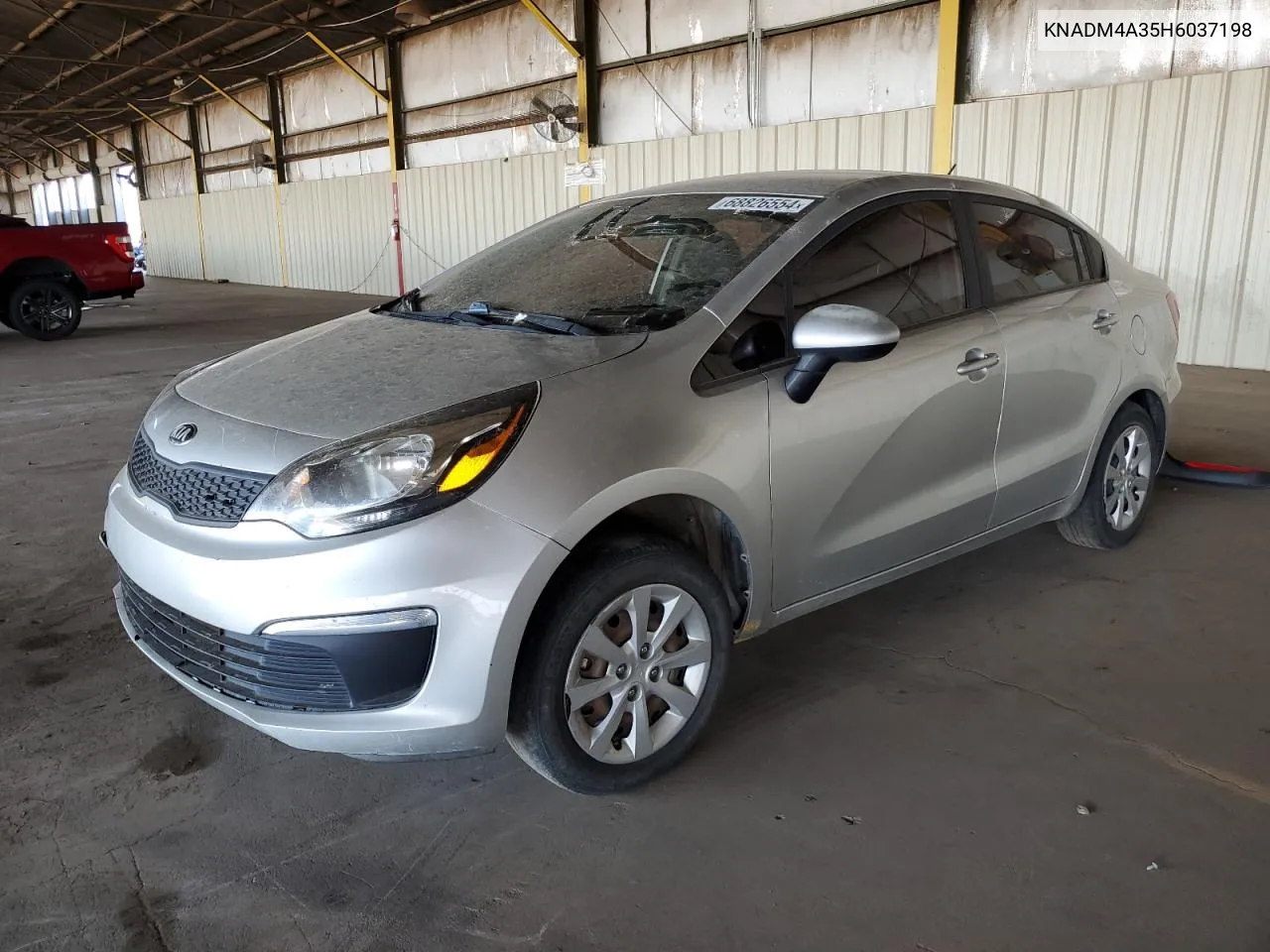 2017 Kia Rio Lx VIN: KNADM4A35H6037198 Lot: 68826554