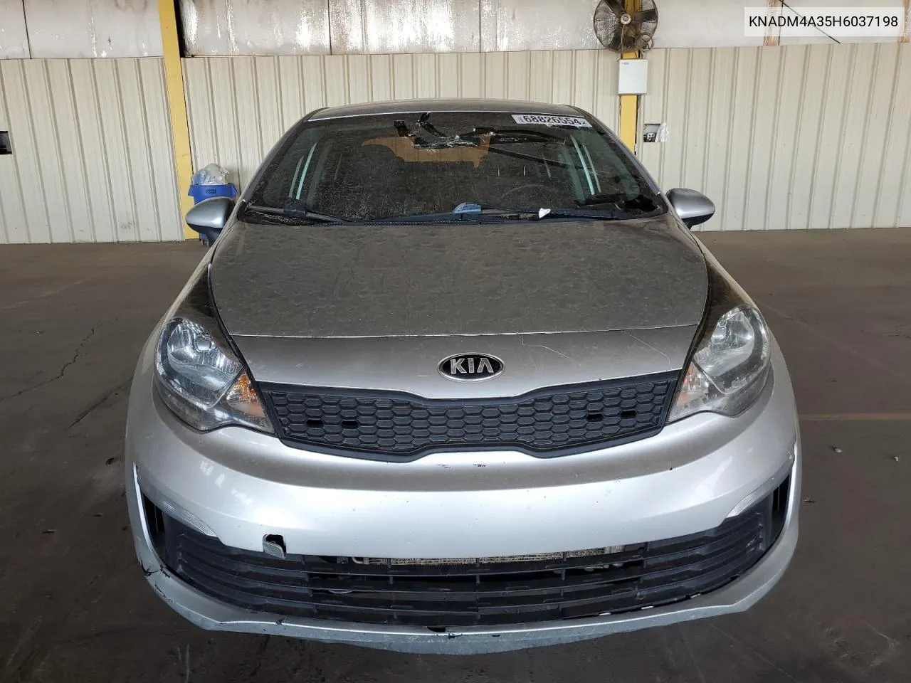 2017 Kia Rio Lx VIN: KNADM4A35H6037198 Lot: 68826554