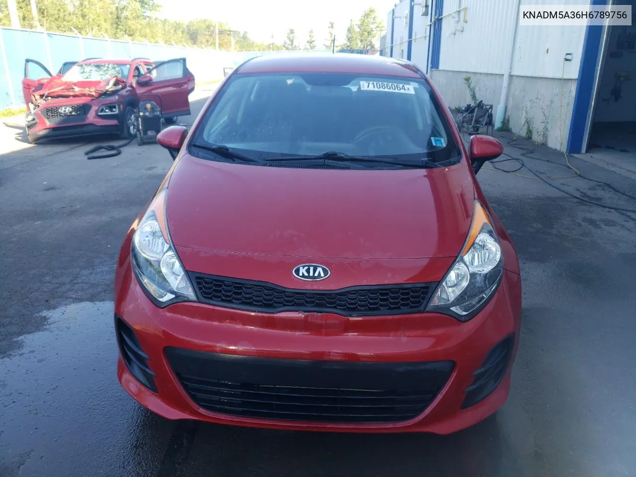 2017 Kia Rio Lx VIN: KNADM5A36H6789756 Lot: 71086064