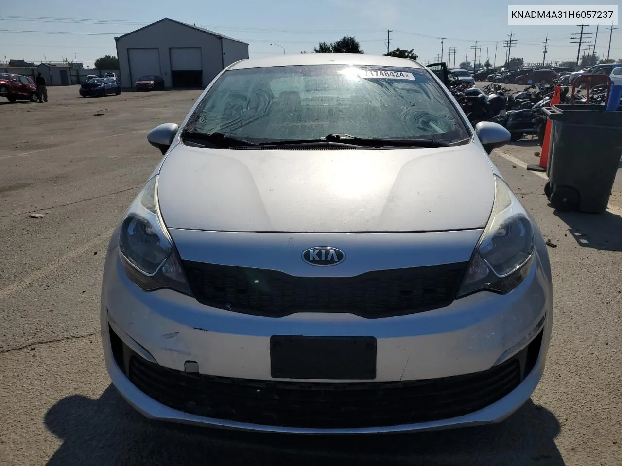 KNADM4A31H6057237 2017 Kia Rio Lx