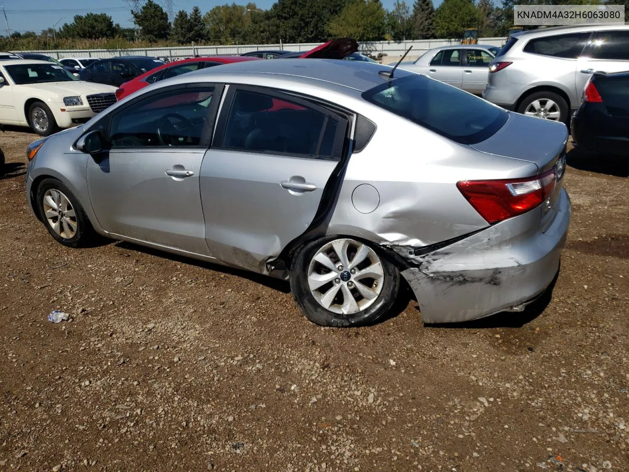 2017 Kia Rio Lx VIN: KNADM4A32H6063080 Lot: 72157474