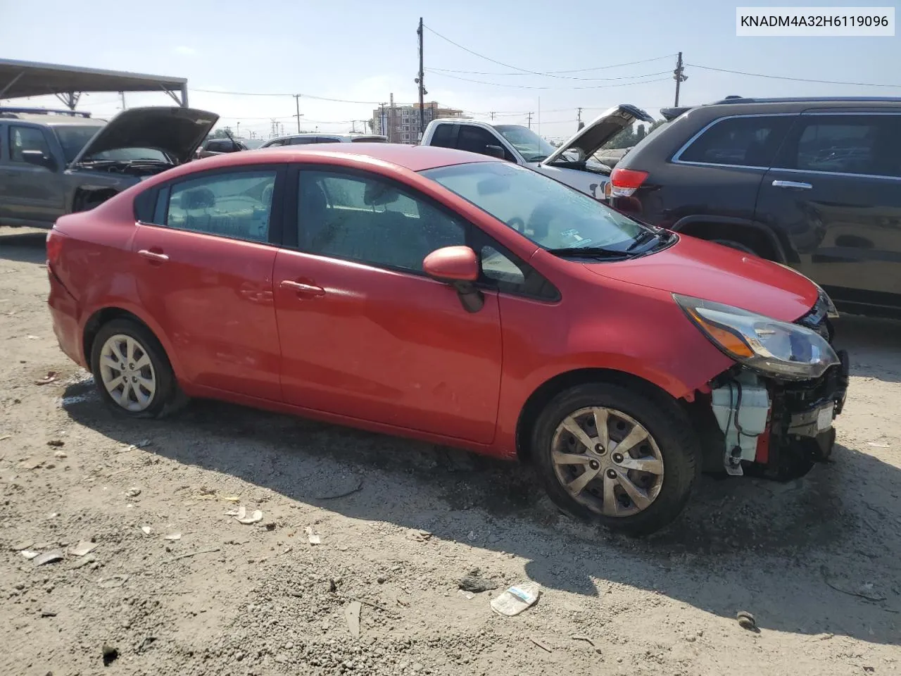 2017 Kia Rio Lx VIN: KNADM4A32H6119096 Lot: 73052824