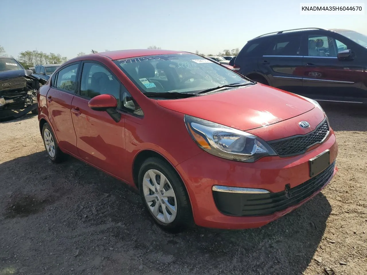 2017 Kia Rio Lx VIN: KNADM4A35H6044670 Lot: 73381074