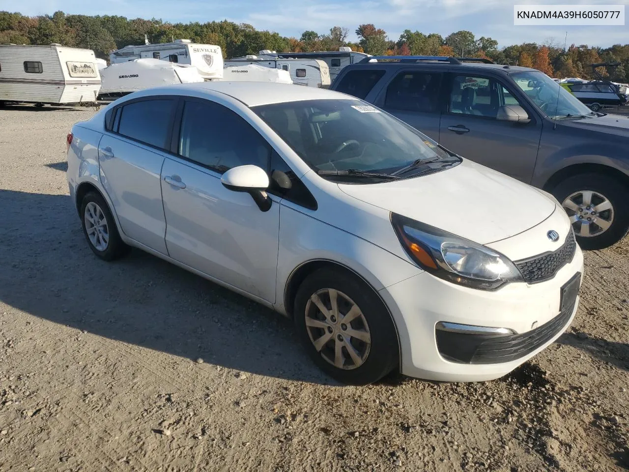 2017 Kia Rio Lx VIN: KNADM4A39H6050777 Lot: 76268704