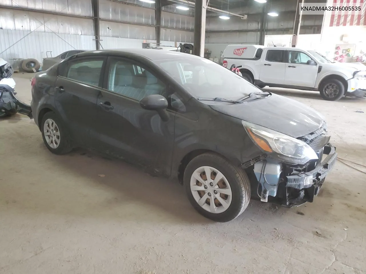 2017 Kia Rio Lx VIN: KNADM4A32H6005535 Lot: 78168354