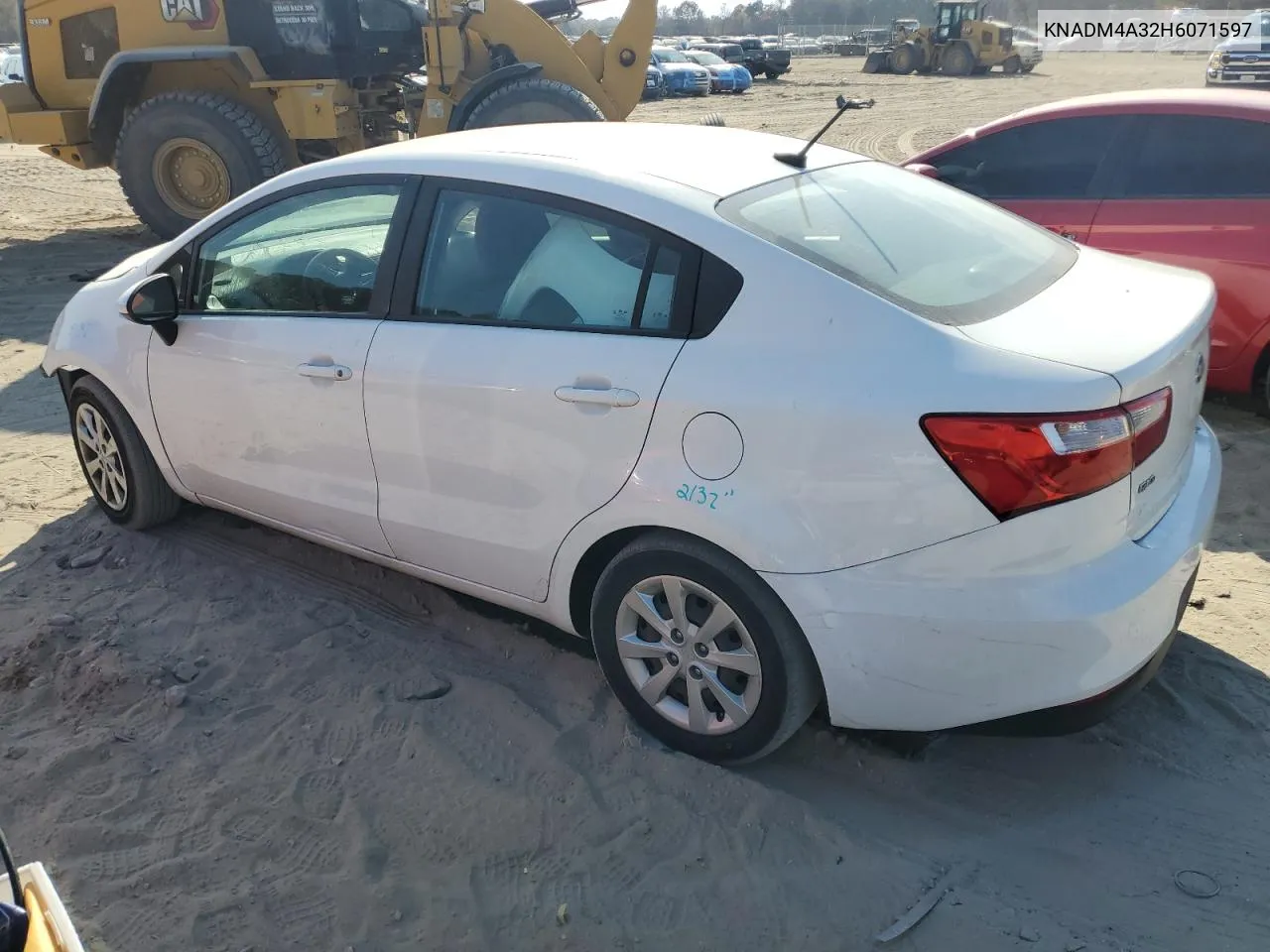 2017 Kia Rio Lx VIN: KNADM4A32H6071597 Lot: 79569824