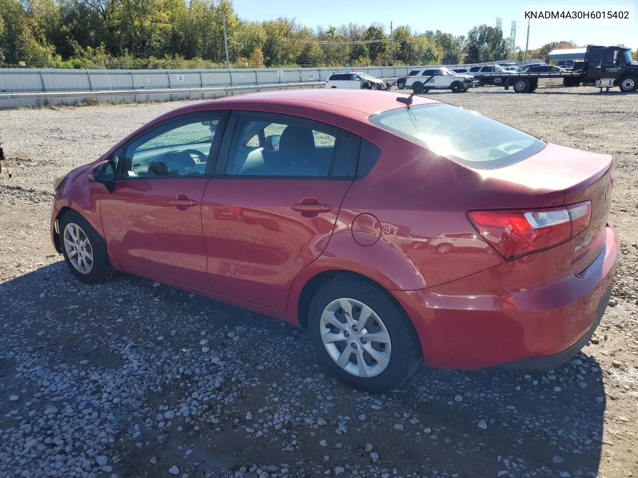 2017 Kia Rio Lx VIN: KNADM4A30H6015402 Lot: 80418204