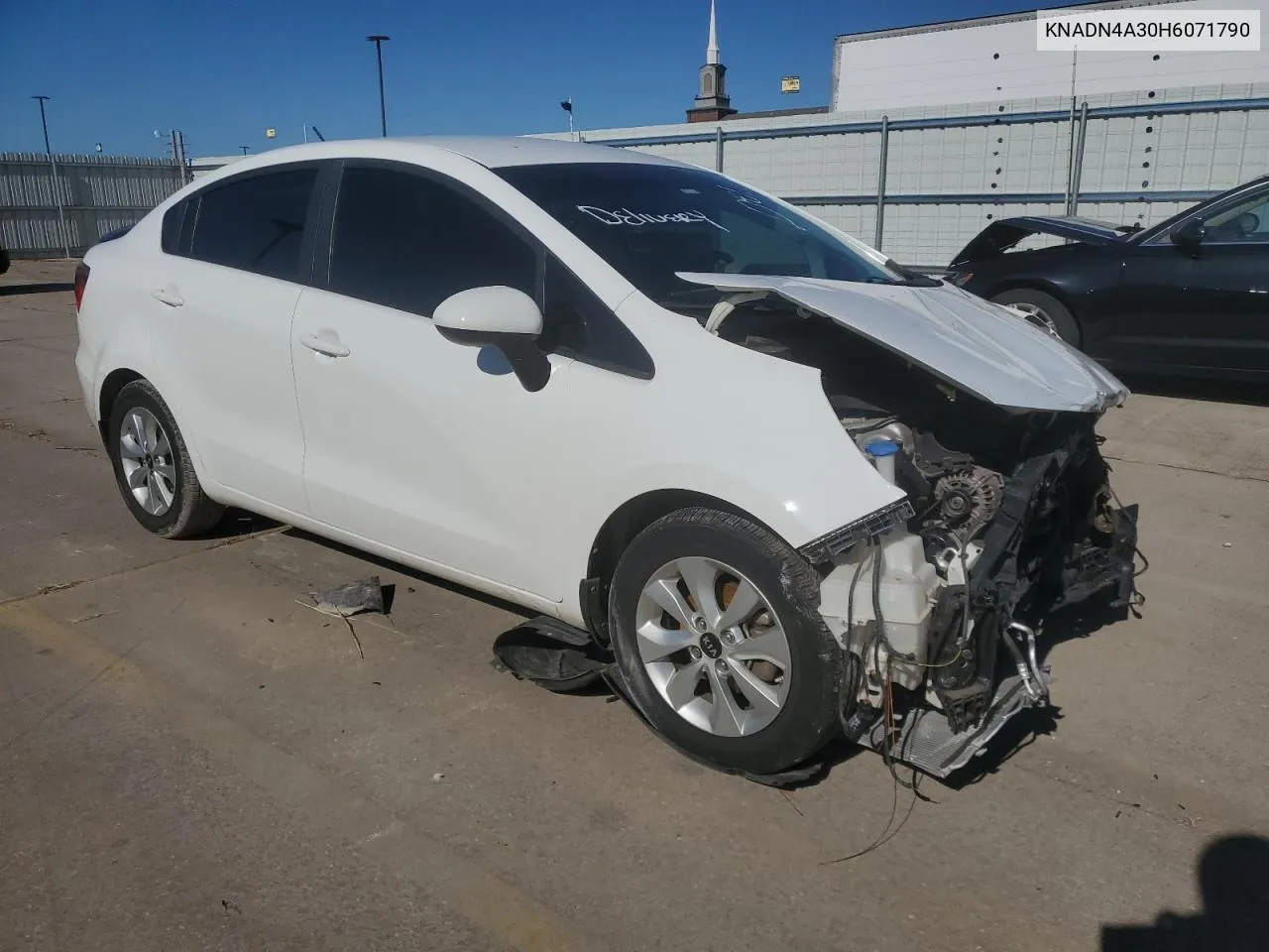 2017 Kia Rio Ex VIN: KNADN4A30H6071790 Lot: 80709114