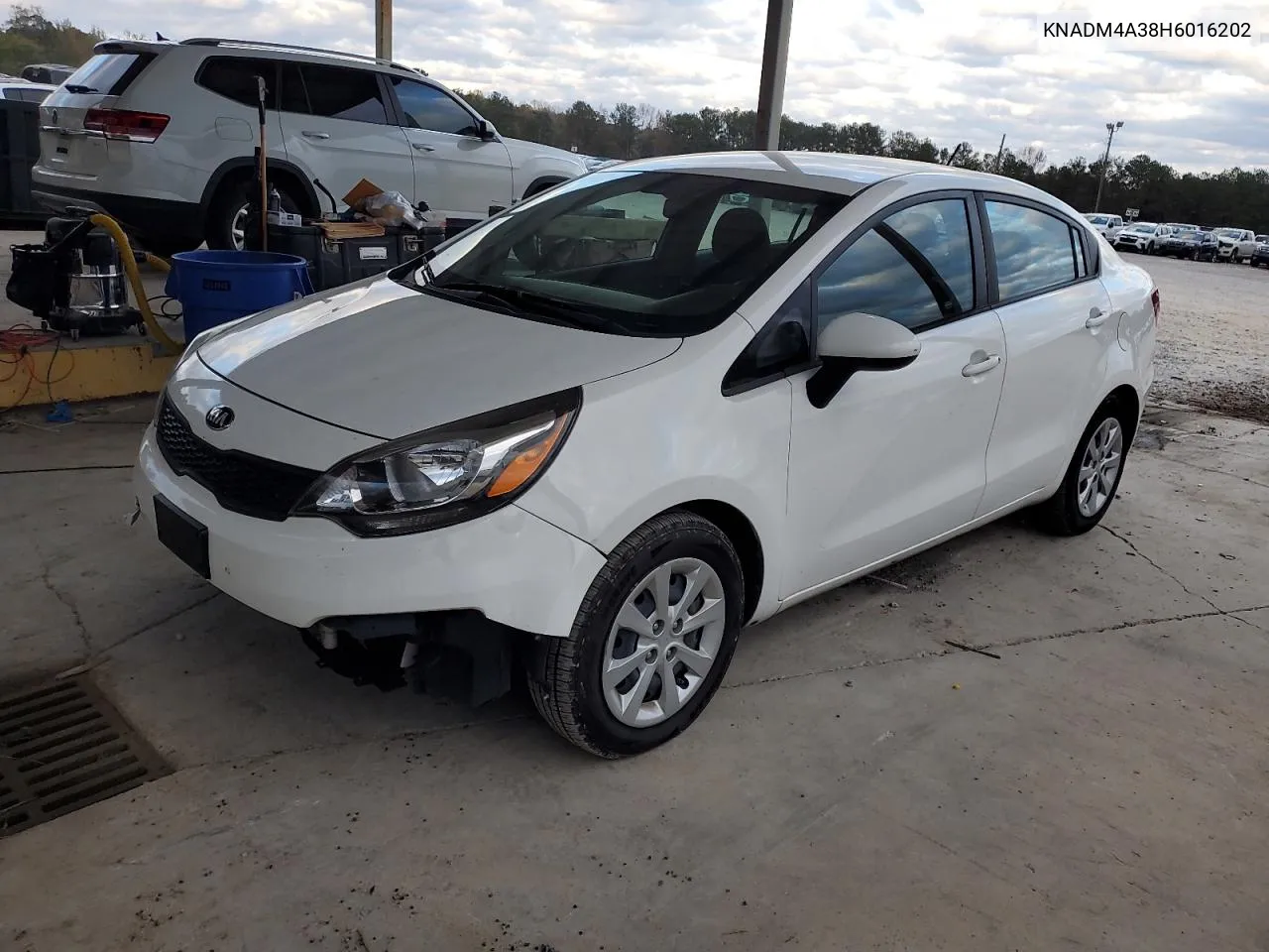 2017 Kia Rio Lx VIN: KNADM4A38H6016202 Lot: 81298464