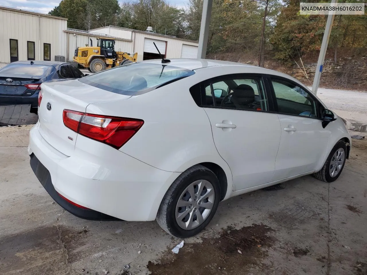 2017 Kia Rio Lx VIN: KNADM4A38H6016202 Lot: 81298464