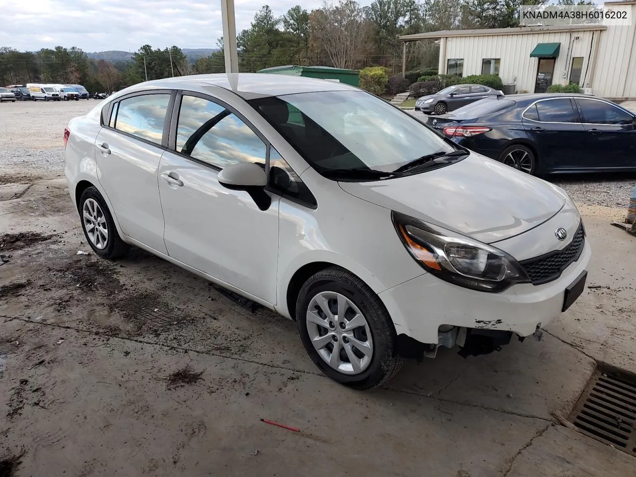 2017 Kia Rio Lx VIN: KNADM4A38H6016202 Lot: 81298464