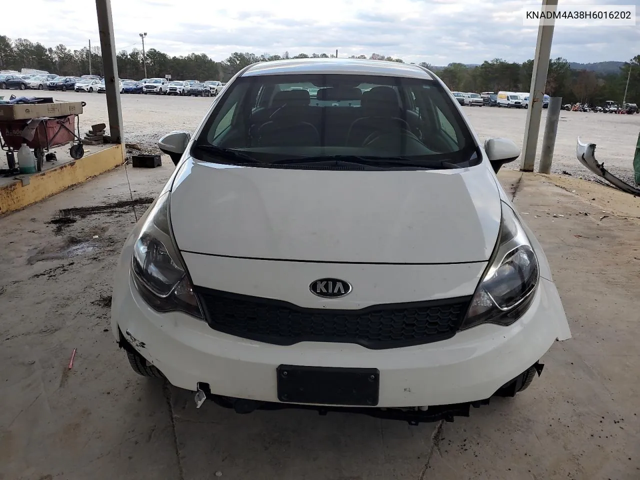 2017 Kia Rio Lx VIN: KNADM4A38H6016202 Lot: 81298464