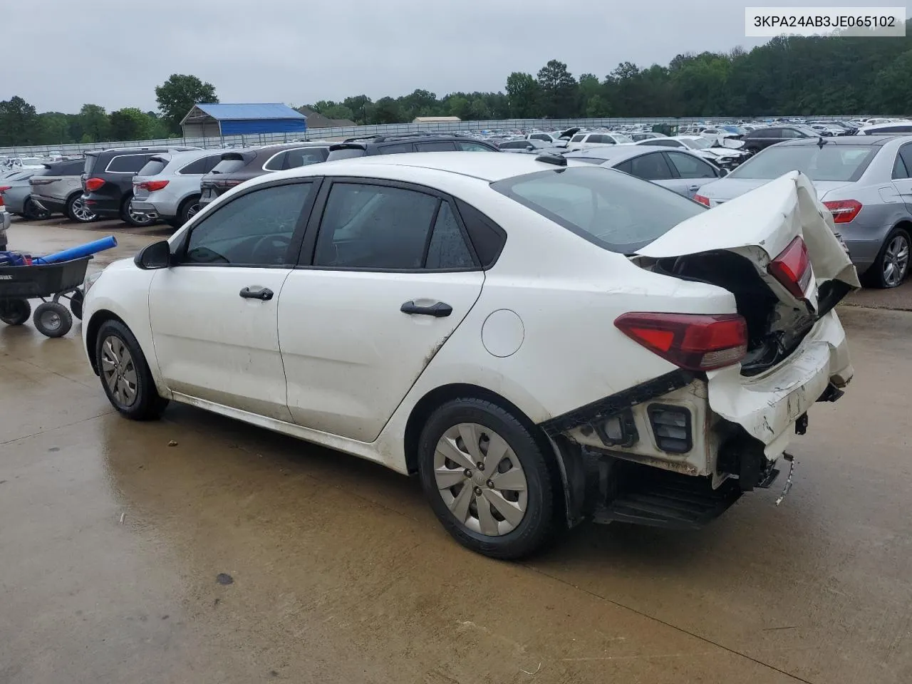 2018 Kia Rio Lx VIN: 3KPA24AB3JE065102 Lot: 54338614