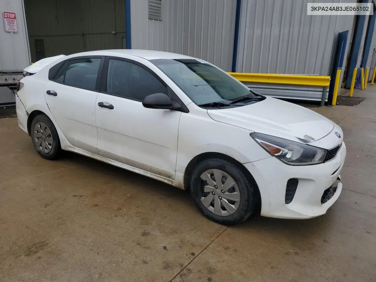 2018 Kia Rio Lx VIN: 3KPA24AB3JE065102 Lot: 54338614