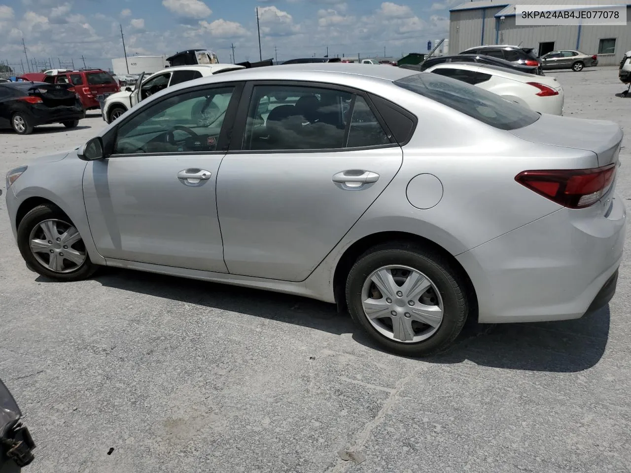 3KPA24AB4JE077078 2018 Kia Rio Lx