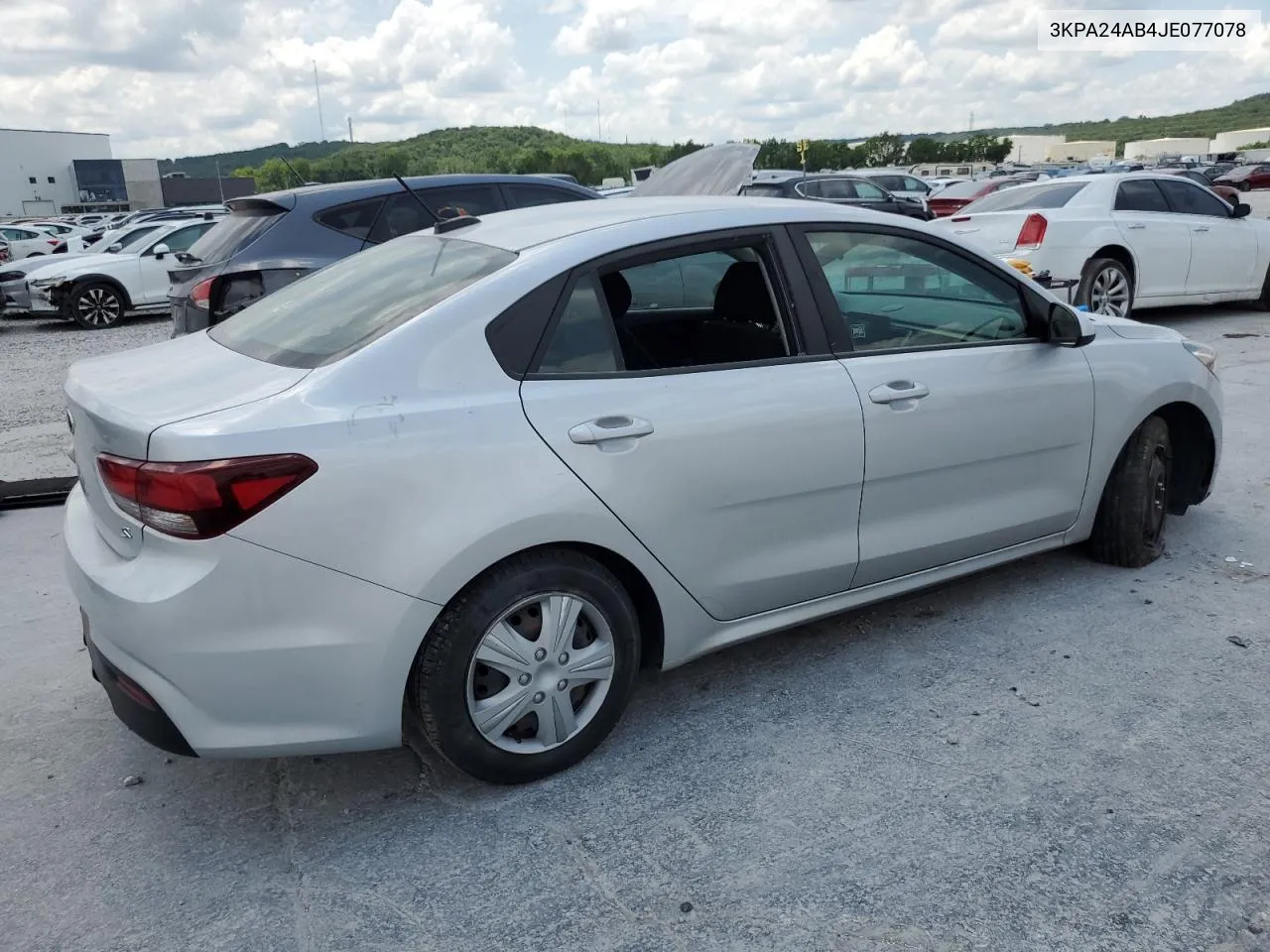 2018 Kia Rio Lx VIN: 3KPA24AB4JE077078 Lot: 59775854