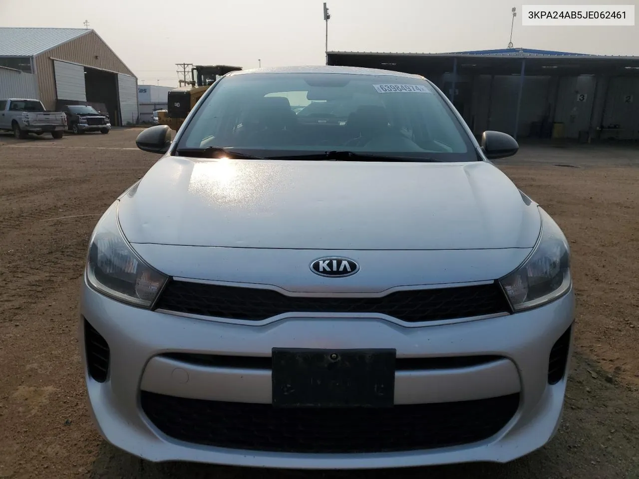 2018 Kia Rio Lx VIN: 3KPA24AB5JE062461 Lot: 63984974