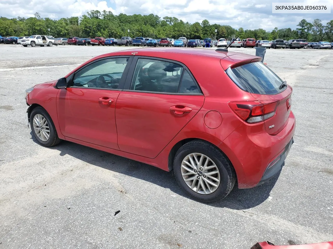 2018 Kia Rio Ex VIN: 3KPA35AB0JE060376 Lot: 64379454