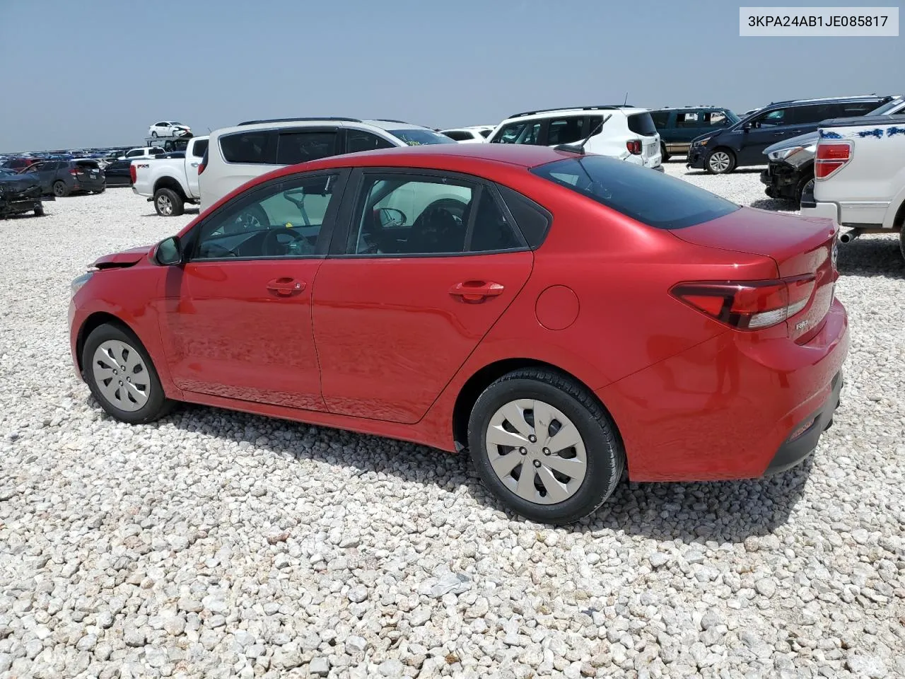 2018 Kia Rio Lx VIN: 3KPA24AB1JE085817 Lot: 65478194