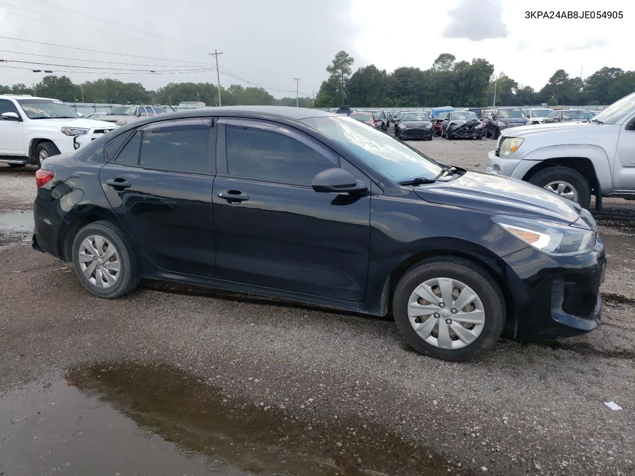 2018 Kia Rio Lx VIN: 3KPA24AB8JE054905 Lot: 65606144