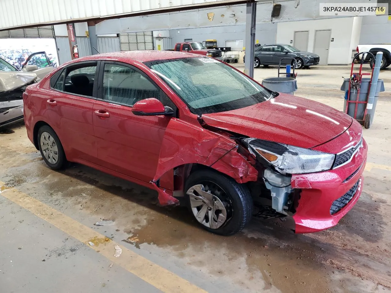 3KPA24AB0JE145716 2018 Kia Rio Lx