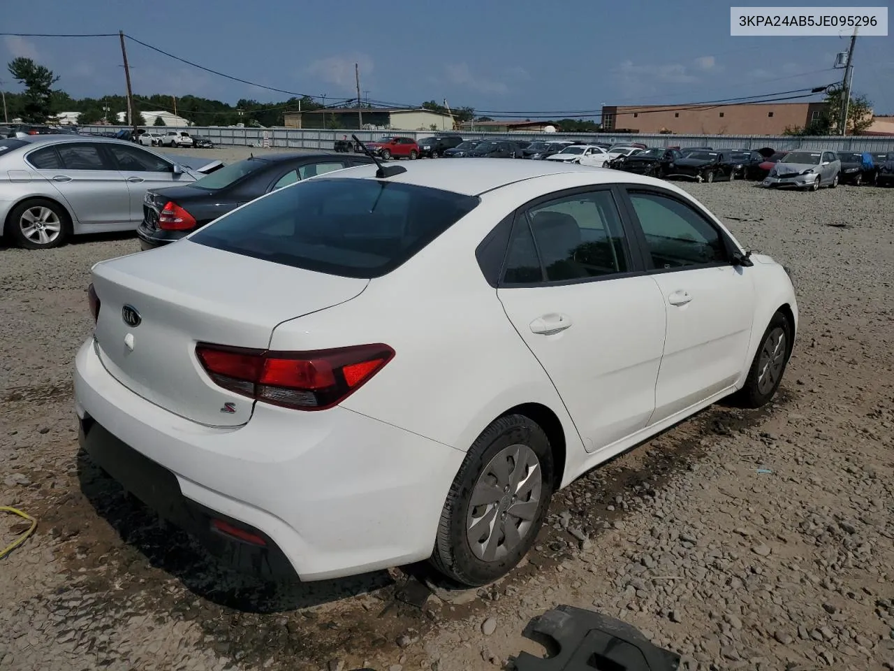 2018 Kia Rio Lx VIN: 3KPA24AB5JE095296 Lot: 67848314