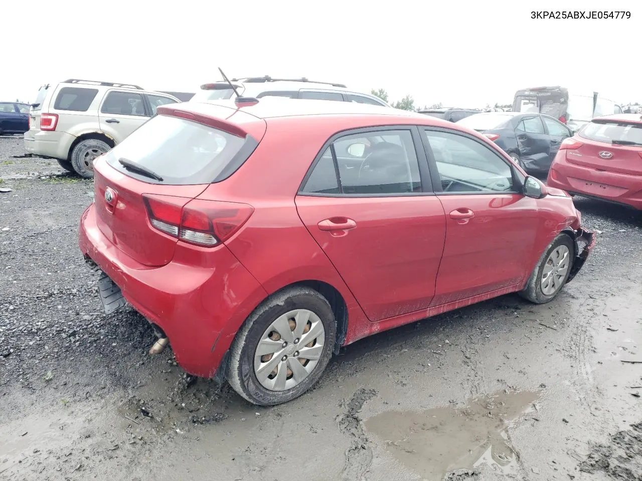 2018 Kia Rio Lx VIN: 3KPA25ABXJE054779 Lot: 67962154