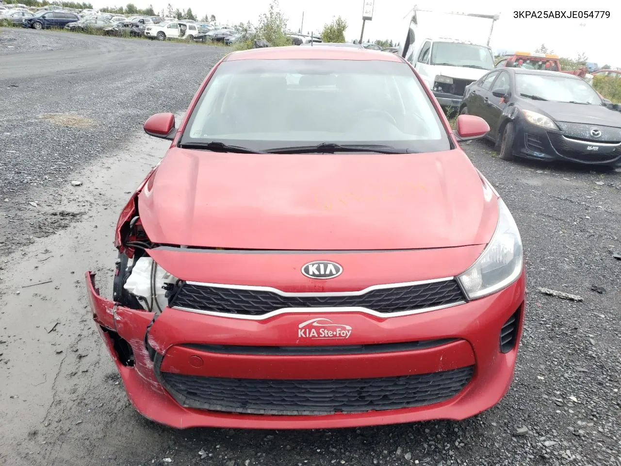 2018 Kia Rio Lx VIN: 3KPA25ABXJE054779 Lot: 67962154