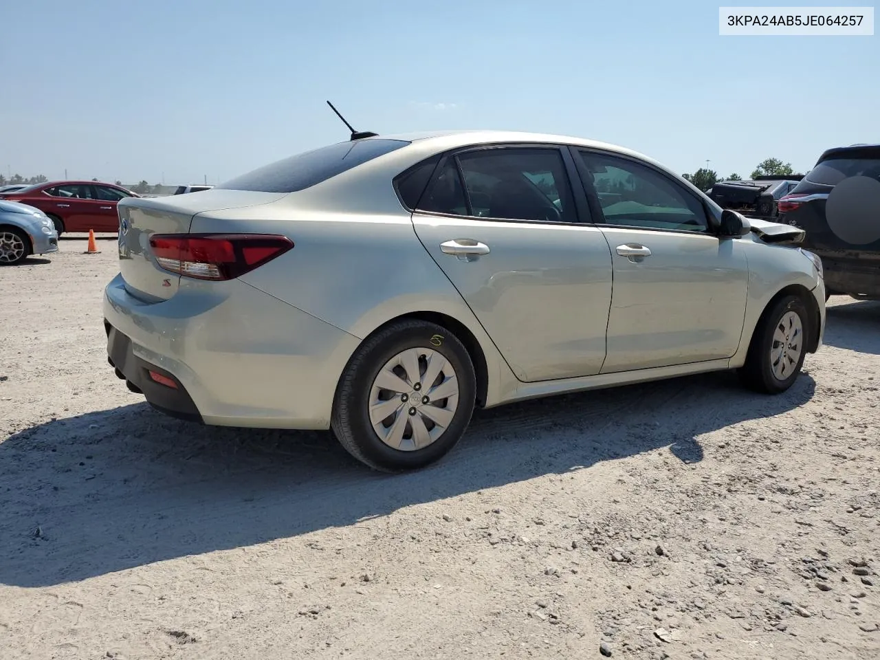 2018 Kia Rio Lx VIN: 3KPA24AB5JE064257 Lot: 68287134