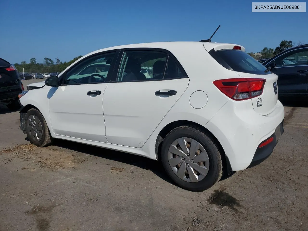 2018 Kia Rio Lx VIN: 3KPA25AB9JE089801 Lot: 68847624