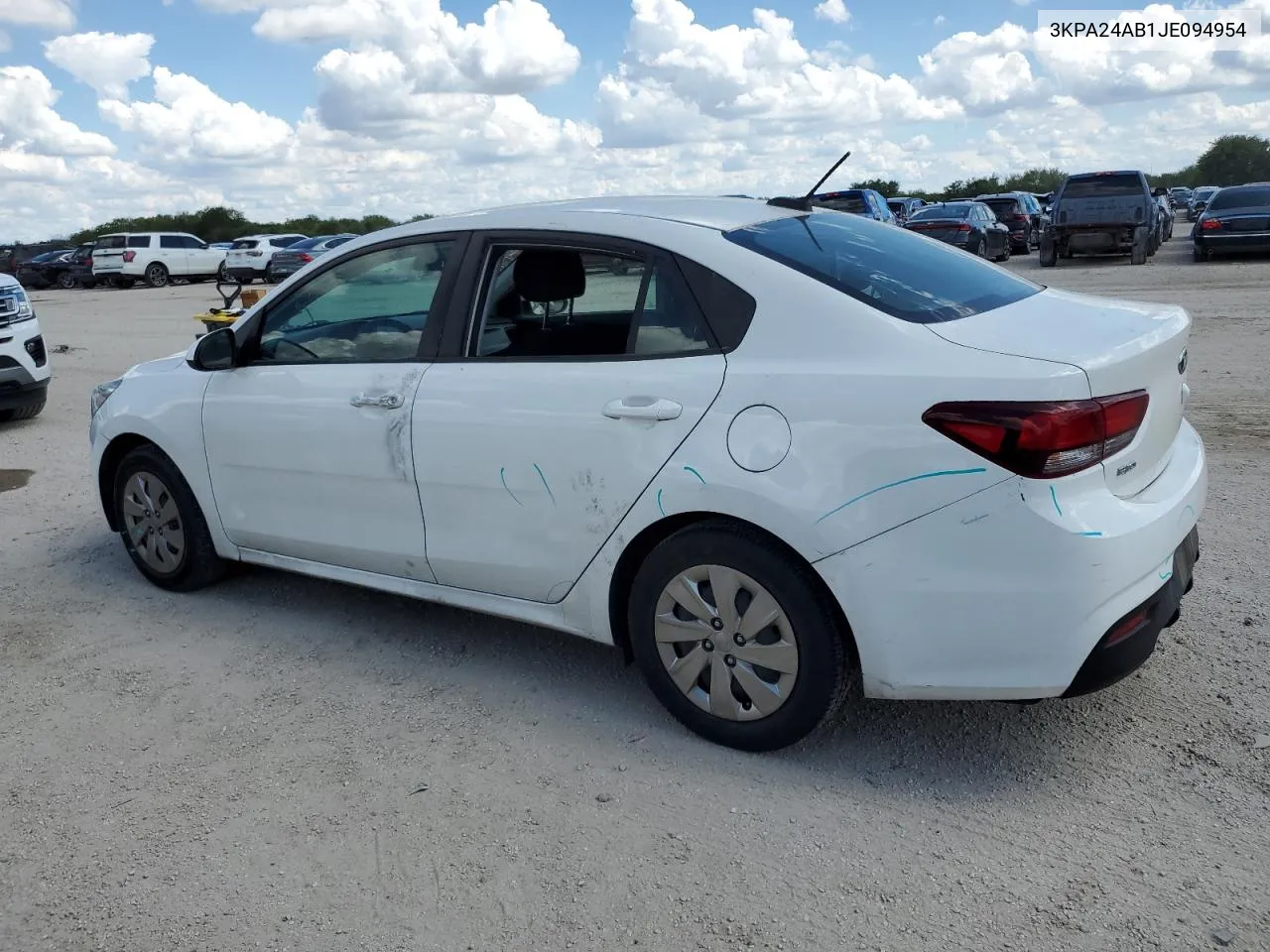 2018 Kia Rio Lx VIN: 3KPA24AB1JE094954 Lot: 69005564