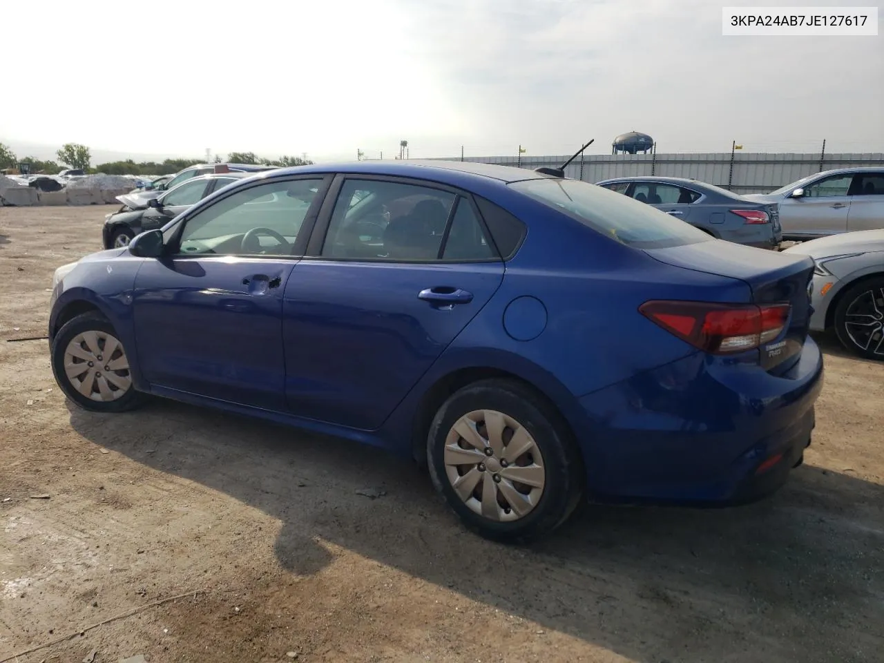 2018 Kia Rio Lx VIN: 3KPA24AB7JE127617 Lot: 69755244