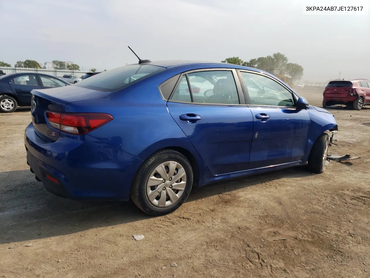 3KPA24AB7JE127617 2018 Kia Rio Lx