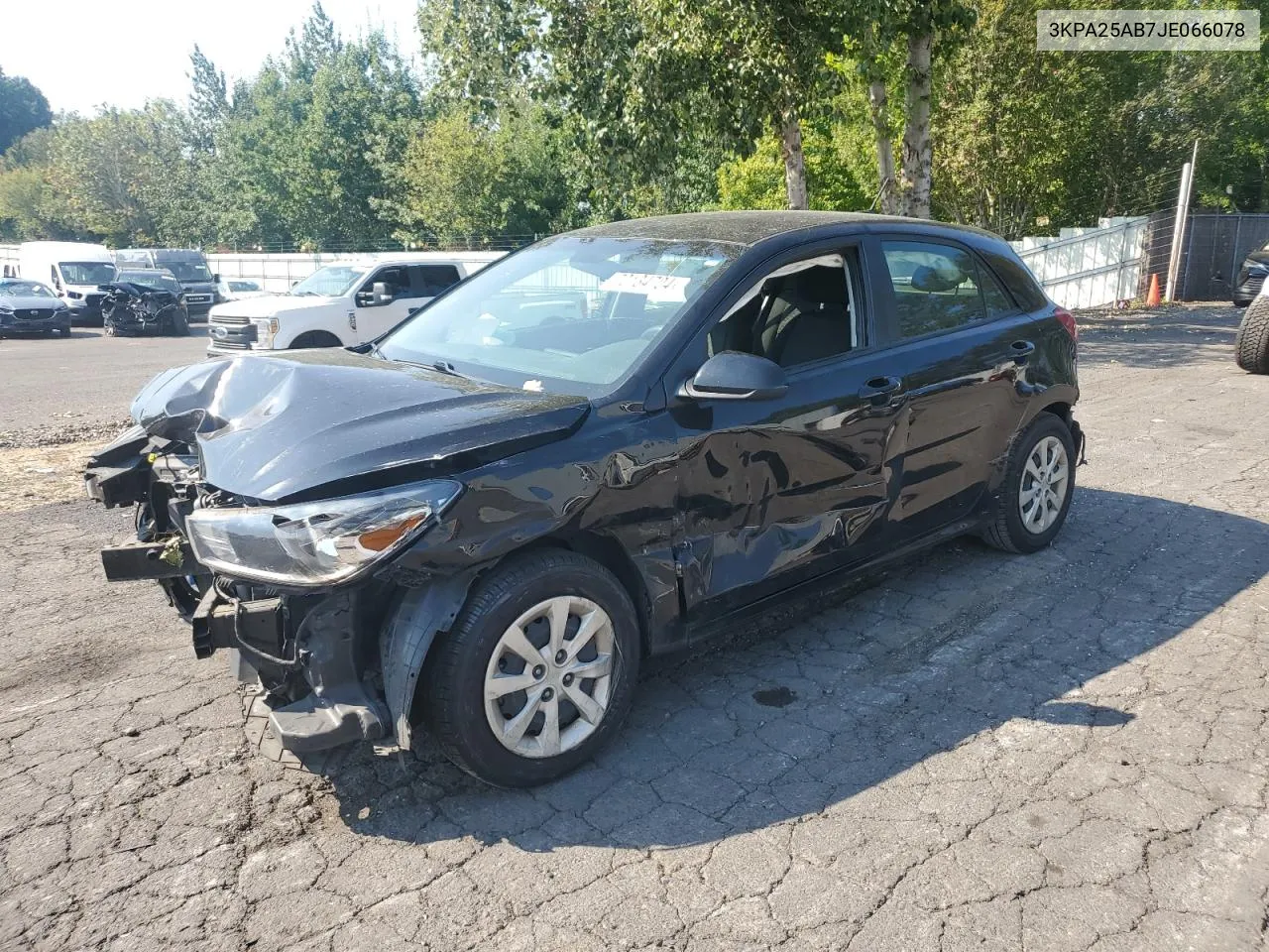 3KPA25AB7JE066078 2018 Kia Rio Lx