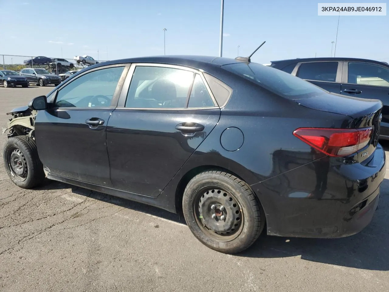 2018 Kia Rio Lx VIN: 3KPA24AB9JE046912 Lot: 70836324