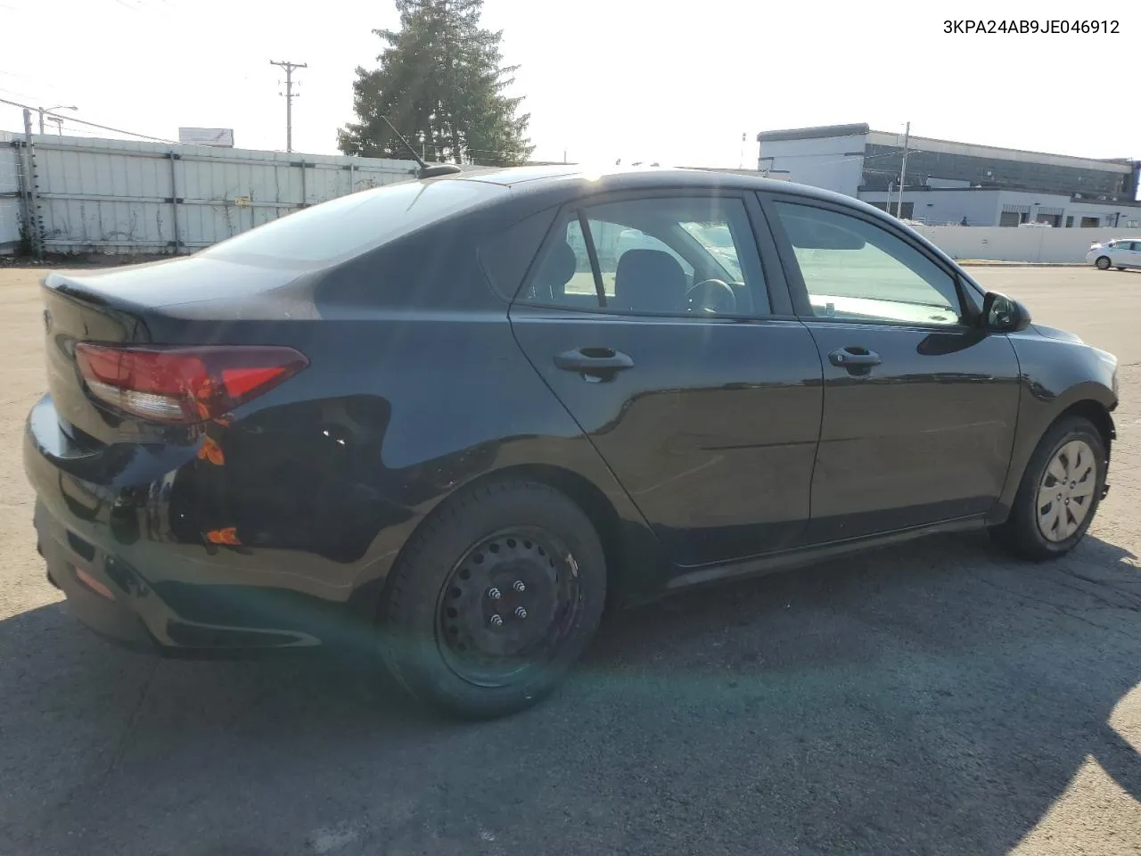 2018 Kia Rio Lx VIN: 3KPA24AB9JE046912 Lot: 70836324