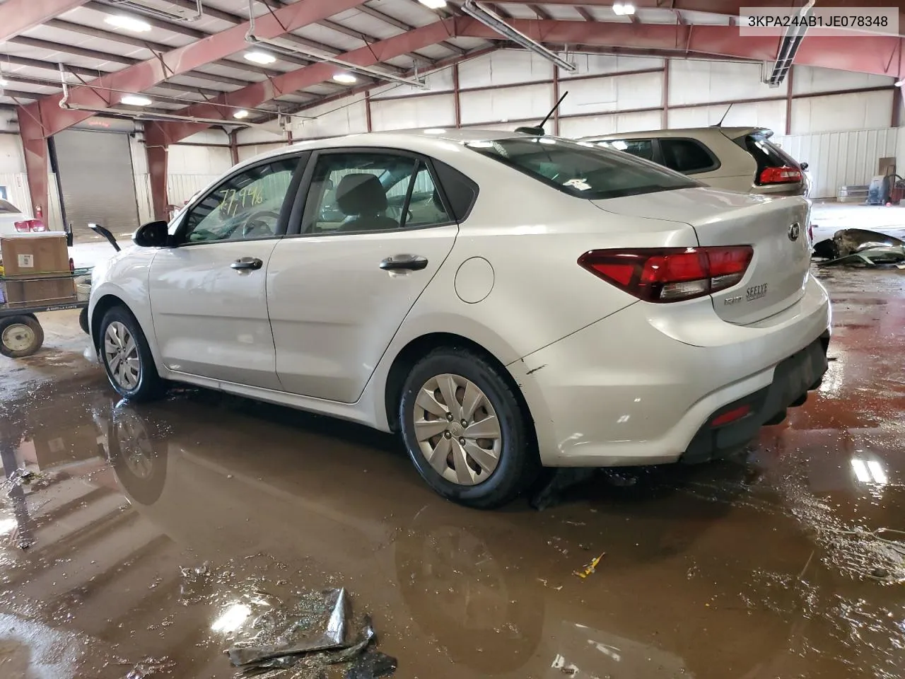 2018 Kia Rio Lx VIN: 3KPA24AB1JE078348 Lot: 70867434