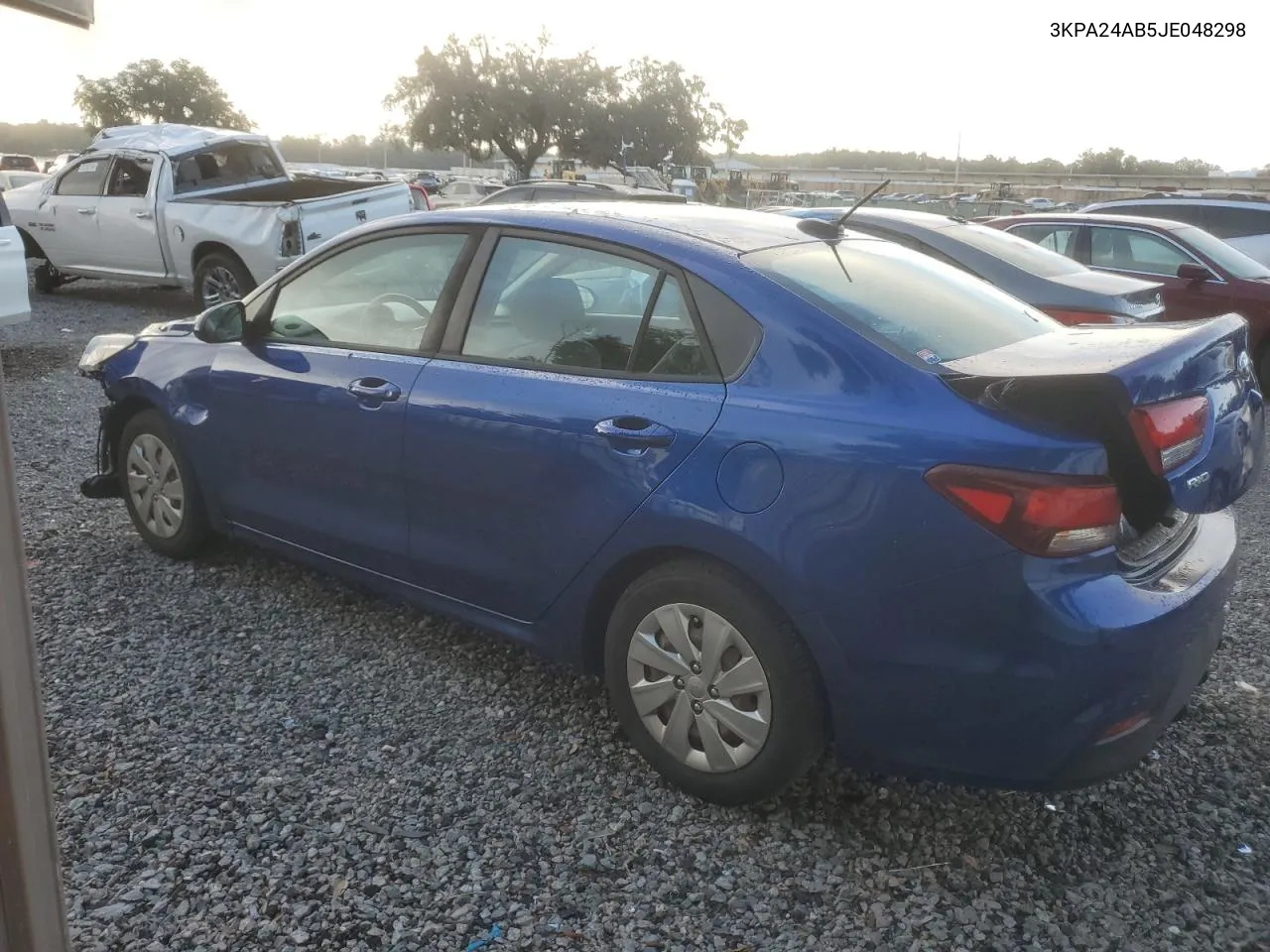 2018 Kia Rio Lx VIN: 3KPA24AB5JE048298 Lot: 71180004