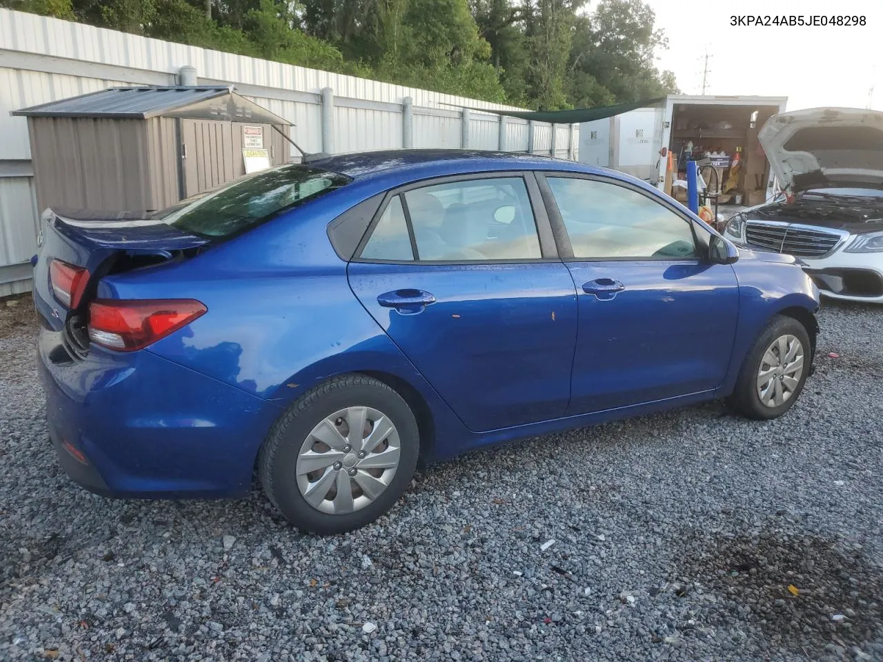 2018 Kia Rio Lx VIN: 3KPA24AB5JE048298 Lot: 71180004