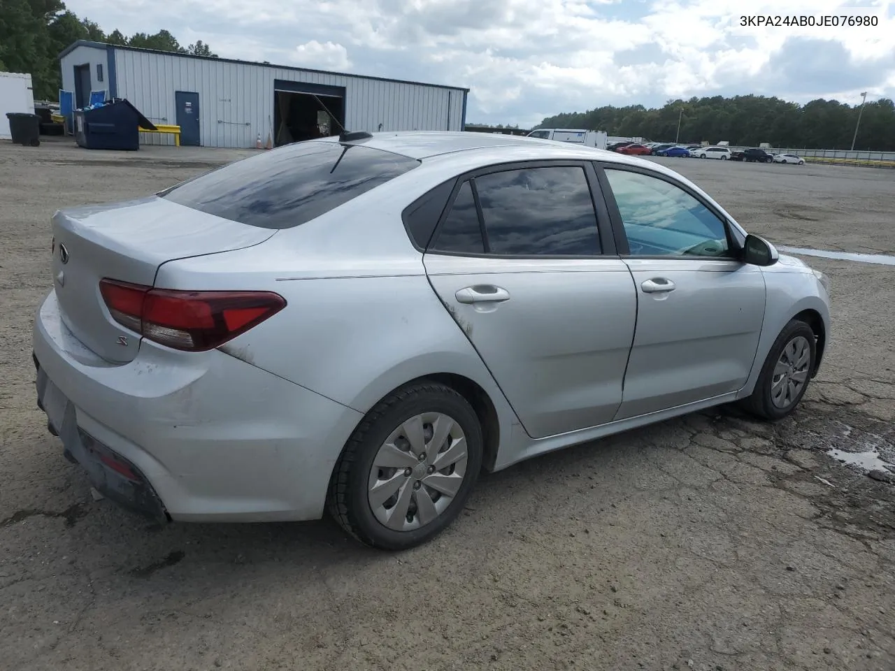 3KPA24AB0JE076980 2018 Kia Rio Lx